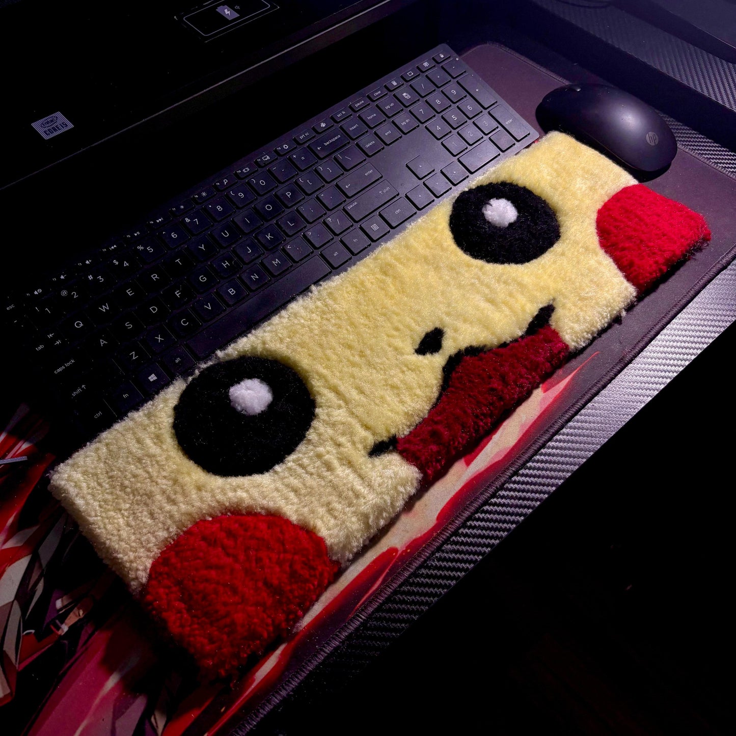 Pikachu Keyboard Rug - Non-Slip