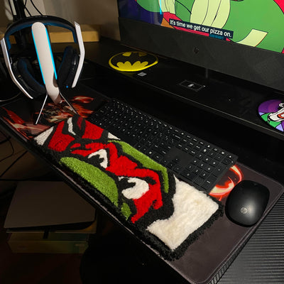 Ninja Turtle Keyborad Rug - Non-Slip