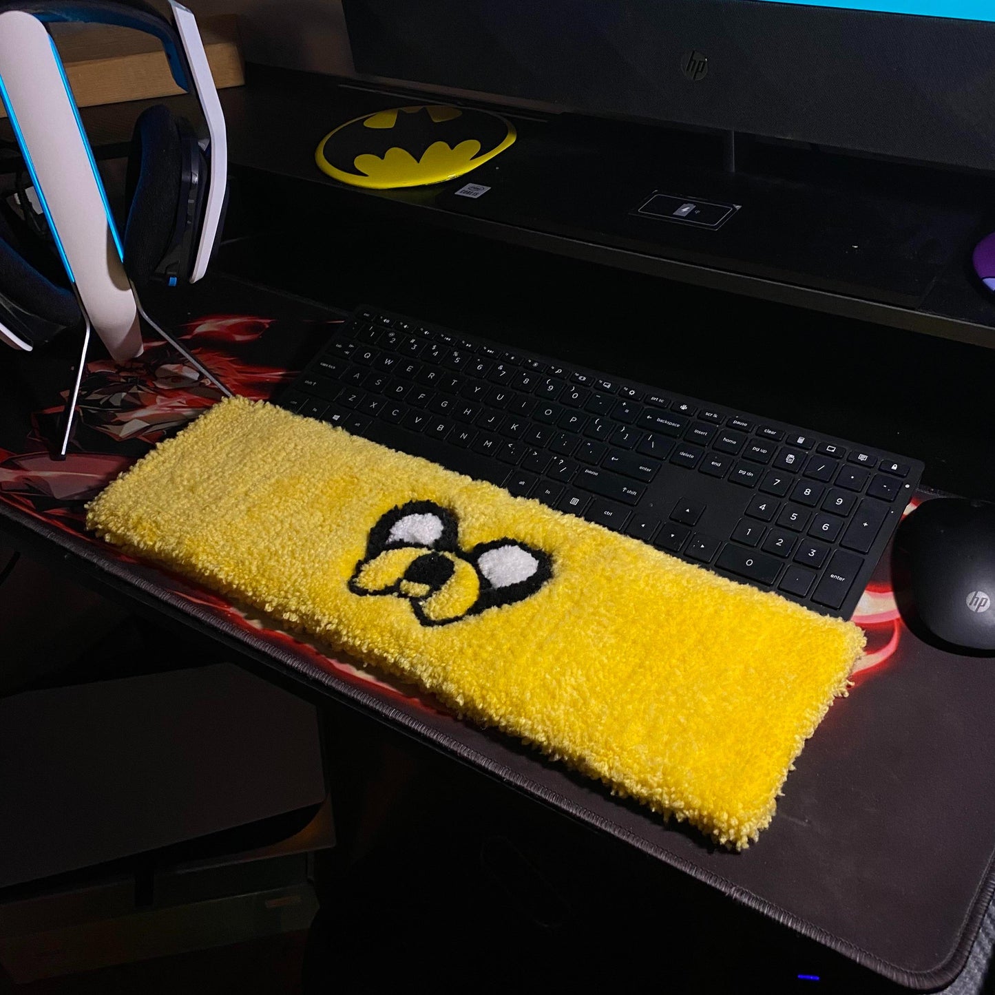 Jake The Dog Keyboard Rug - Non-Slip