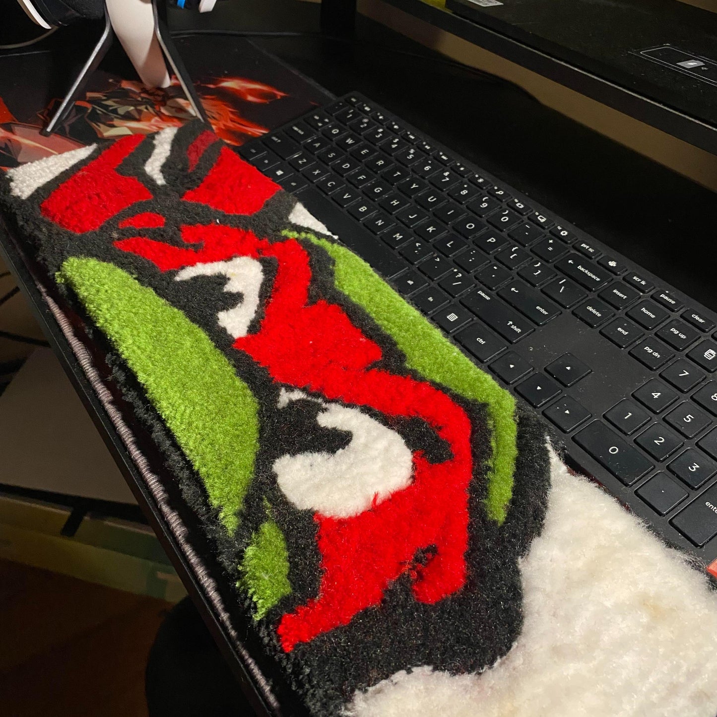 Ninja Turtle Keyborad Rug - Non-Slip