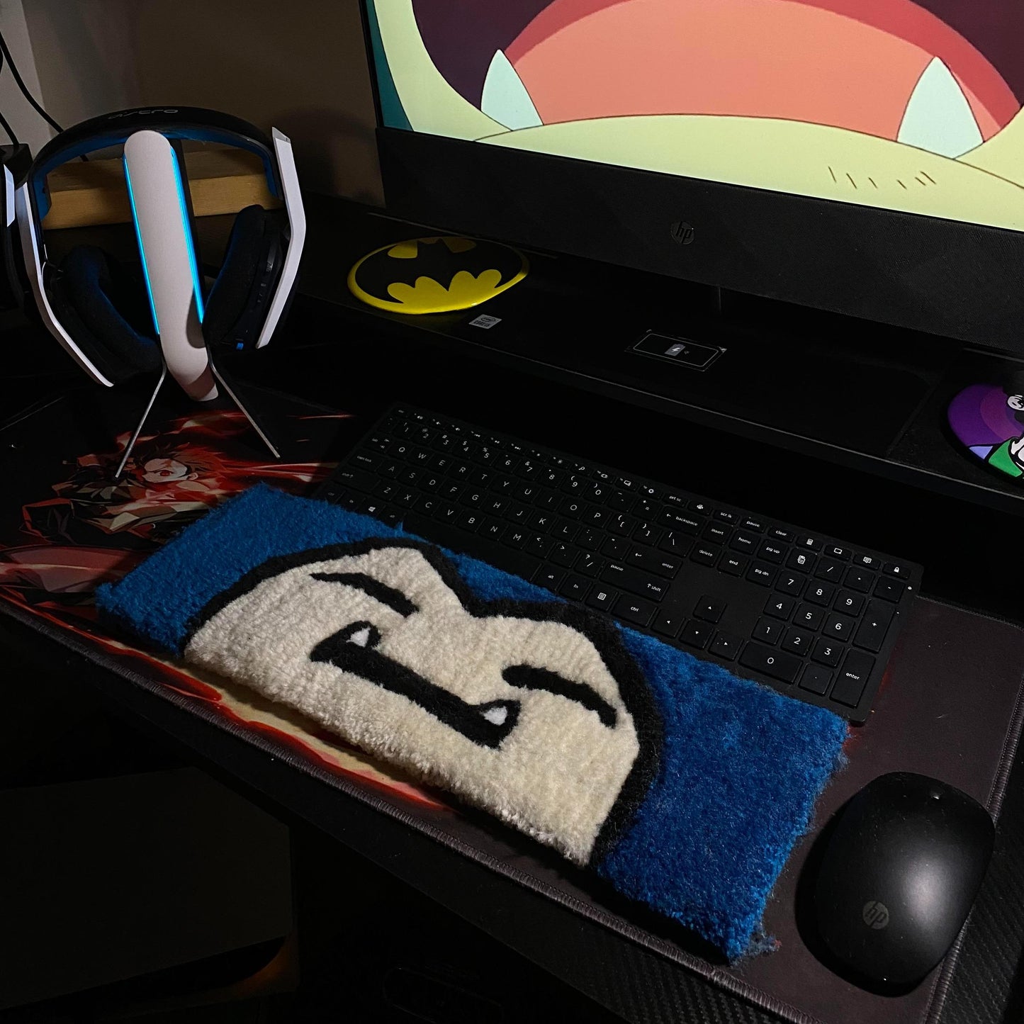 Snorlax Keyboard Rug - Non-Slip