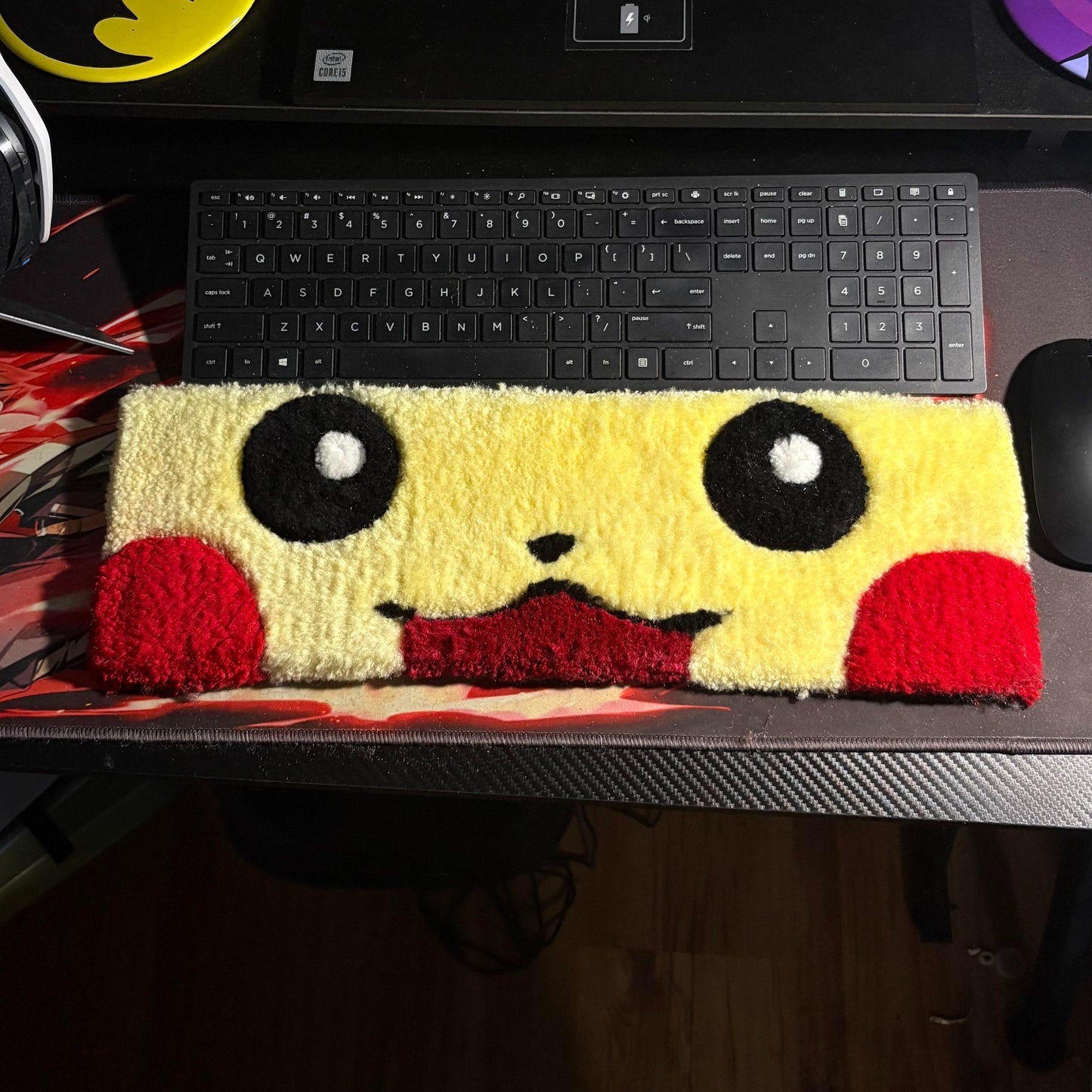 Pikachu Keyboard Rug - Non-Slip