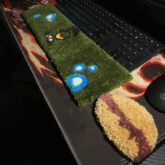 Plankton Keyboard Rug - Non-Slip
