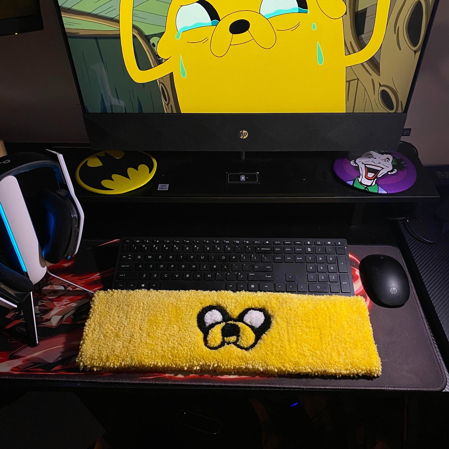 Jake The Dog Keyboard Rug - Non-Slip