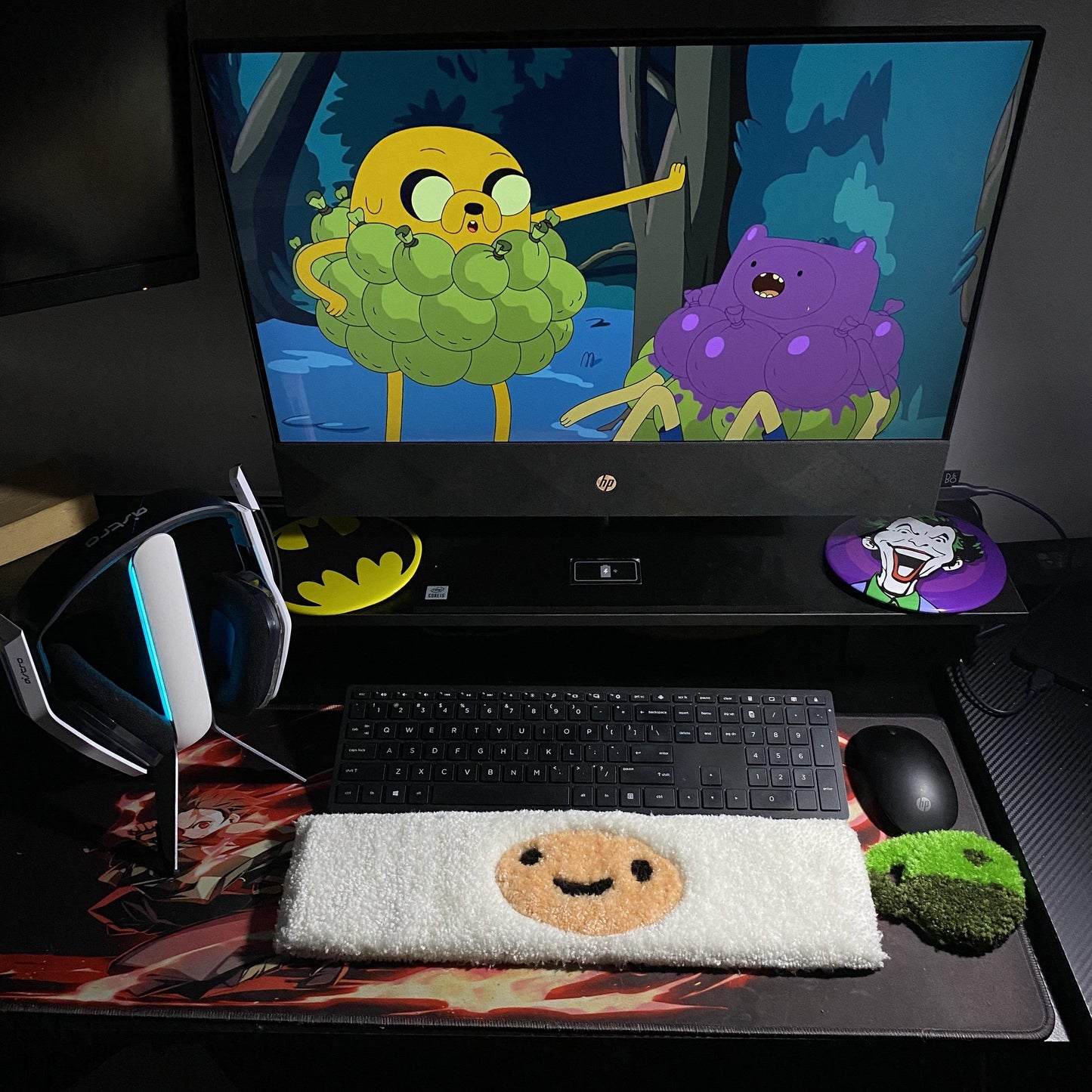 Finn The Human Keyboard Rug