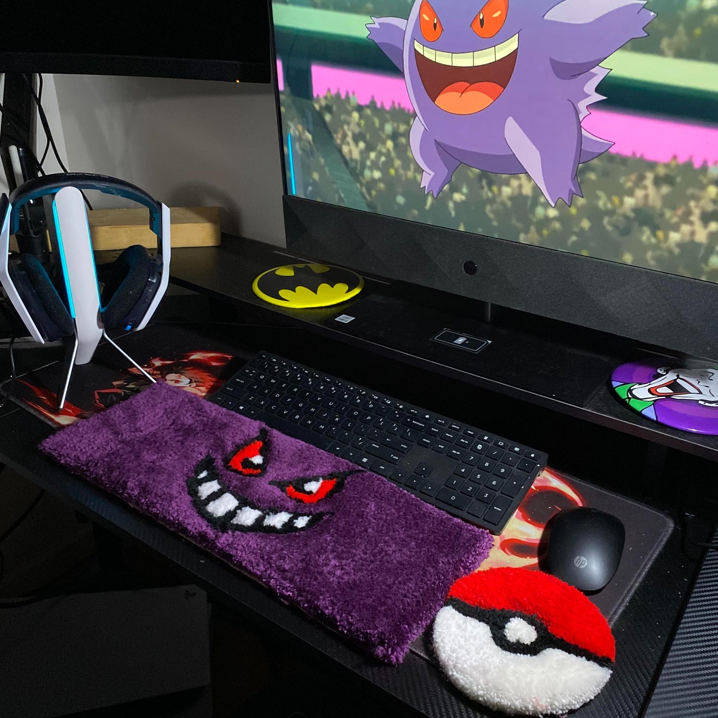 Gengar Keyboard Rug