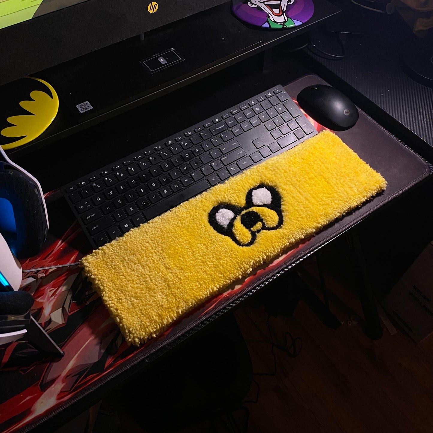 Jake The Dog Keyboard Rug