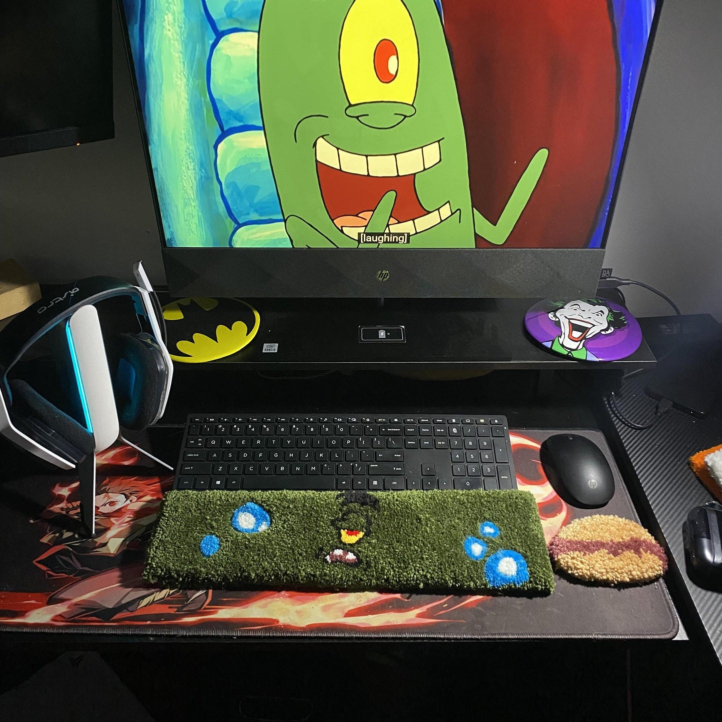 Plankton Keyboard Rug