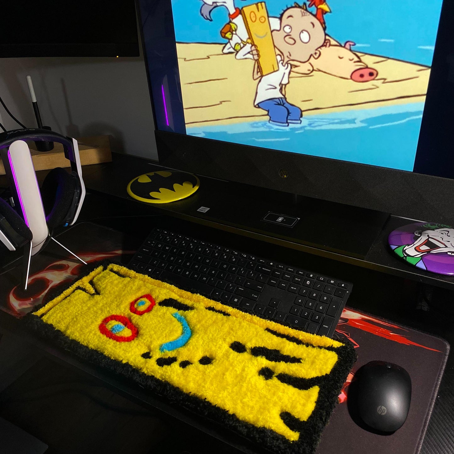 Plank Keyboard Rug