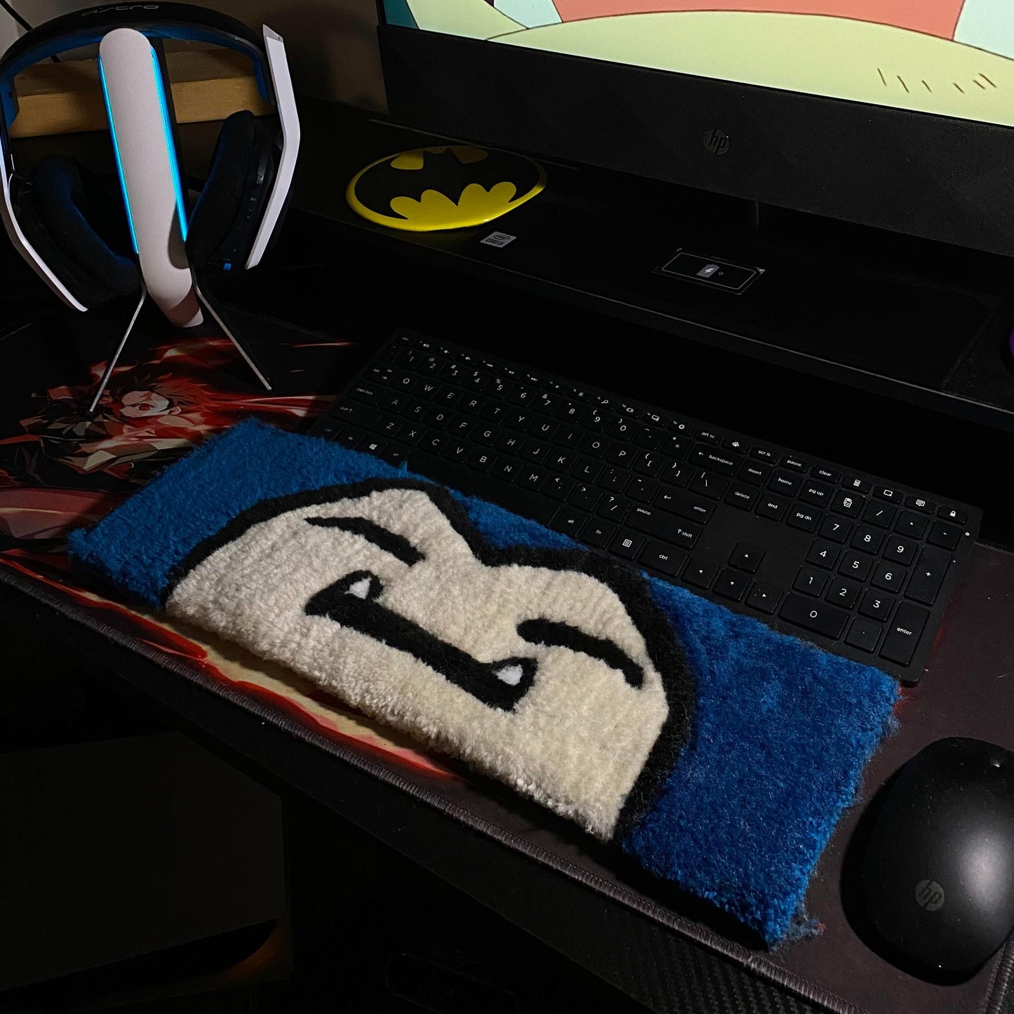 Snorlax Keyboard Rug